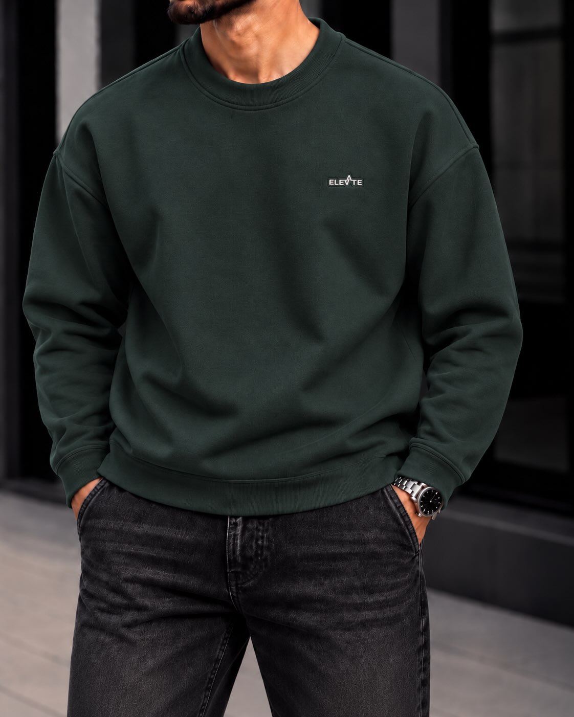 Duks i bardhë oversize për meshkuj – URBAN Clothing Store®️ (4)