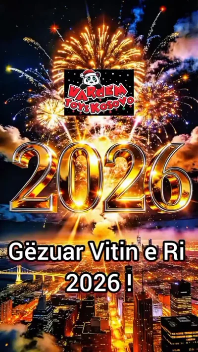 Urim për Vitin e Ri 2026 me fishekzjarre