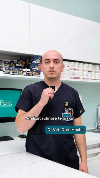 Analiza rutinore të gjakut për kafshë