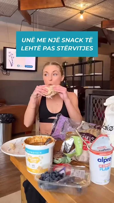 Snacks proteinike MyProtein pas stërvitjes