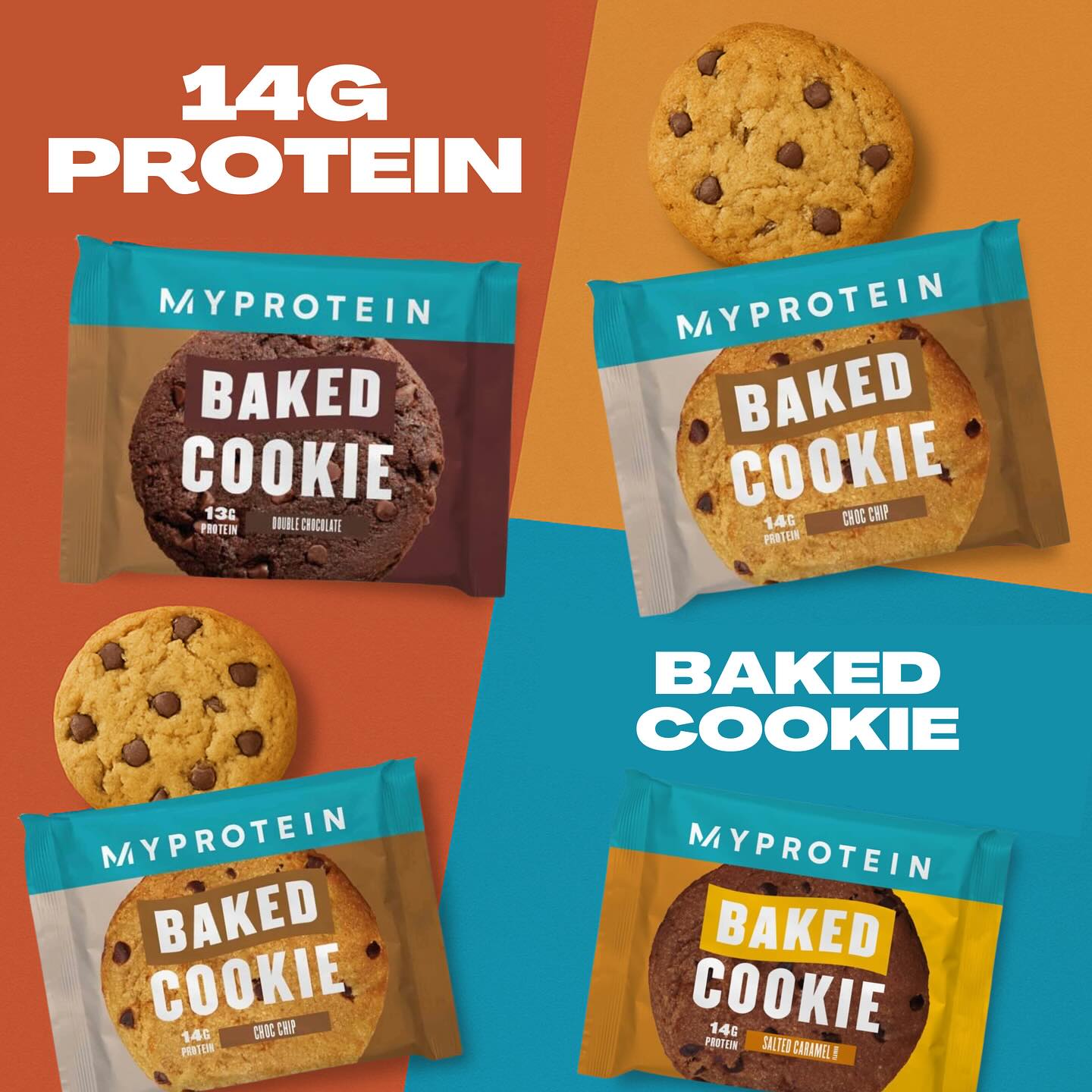 Biskota proteinike MyProtein Baked Cookie – vigopro.ks