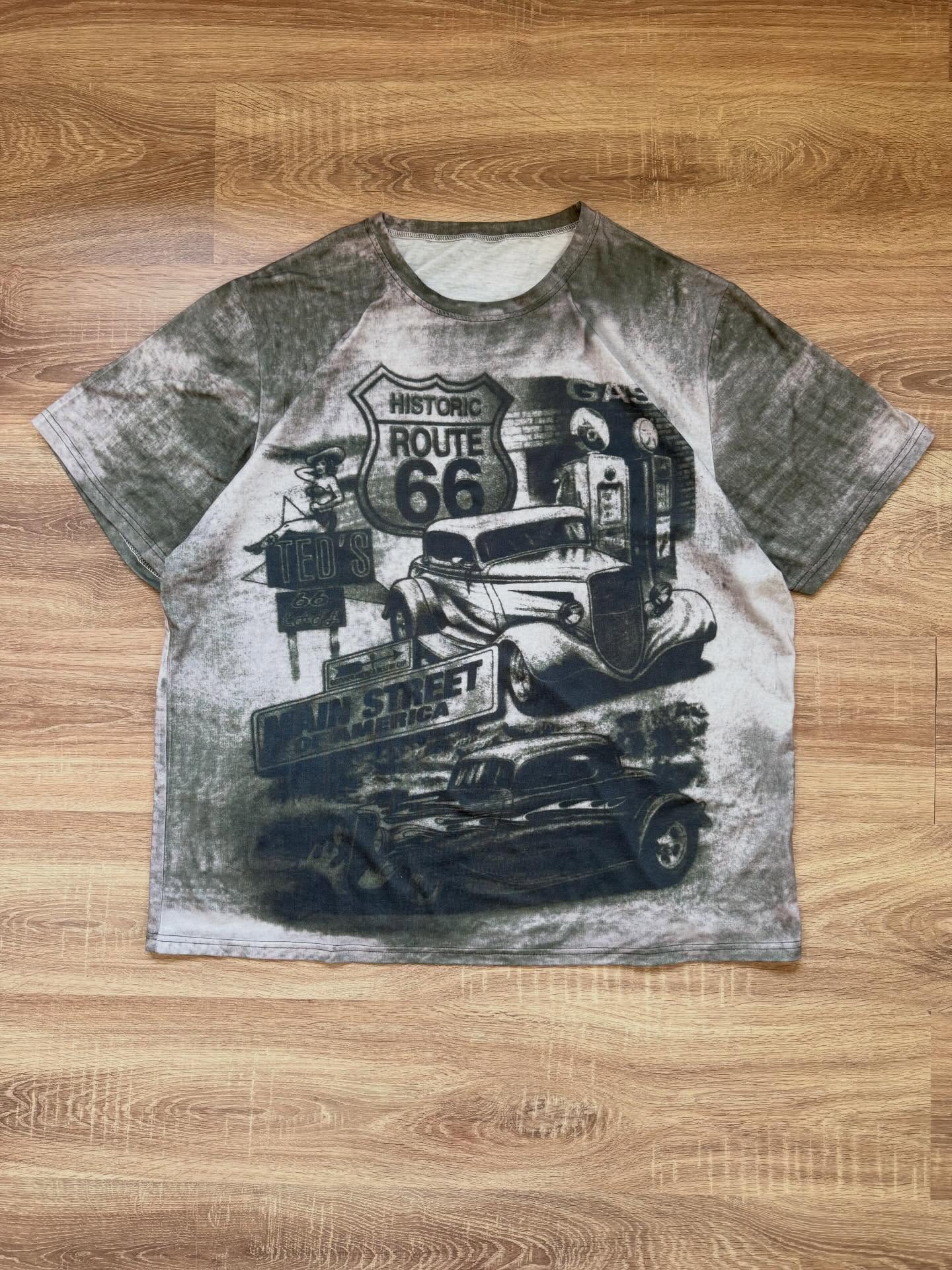 Bluzë vintage Route 66 XL – Streetwear | Vintage clothing