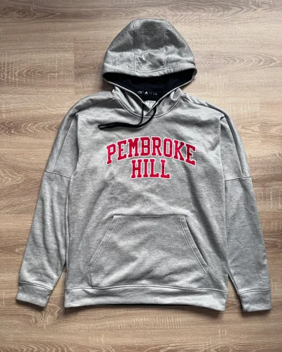 Duks Adidas gri me kapuç Pembroke Hill