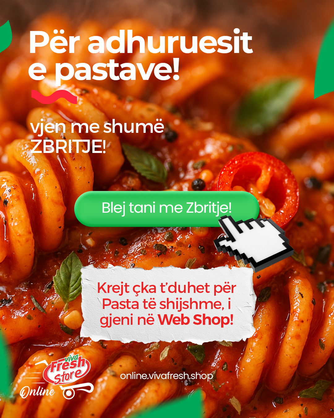 Pasta dhe produkte për gatimin e tyre – Viva Fresh Online