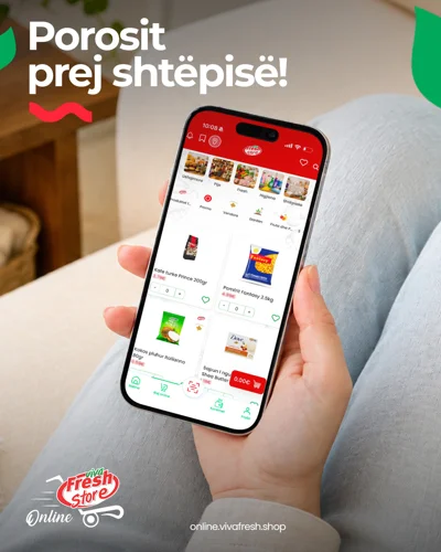 Aplikacion për porosi online të ushqimeve
