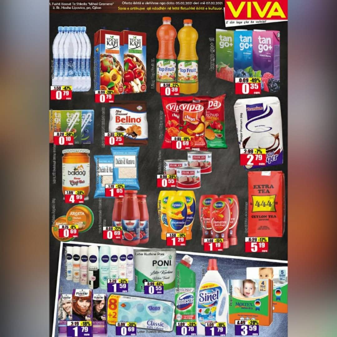 Fletëpalosje me oferta për vezë dhe ushqime – vivamarket.ks (2)
