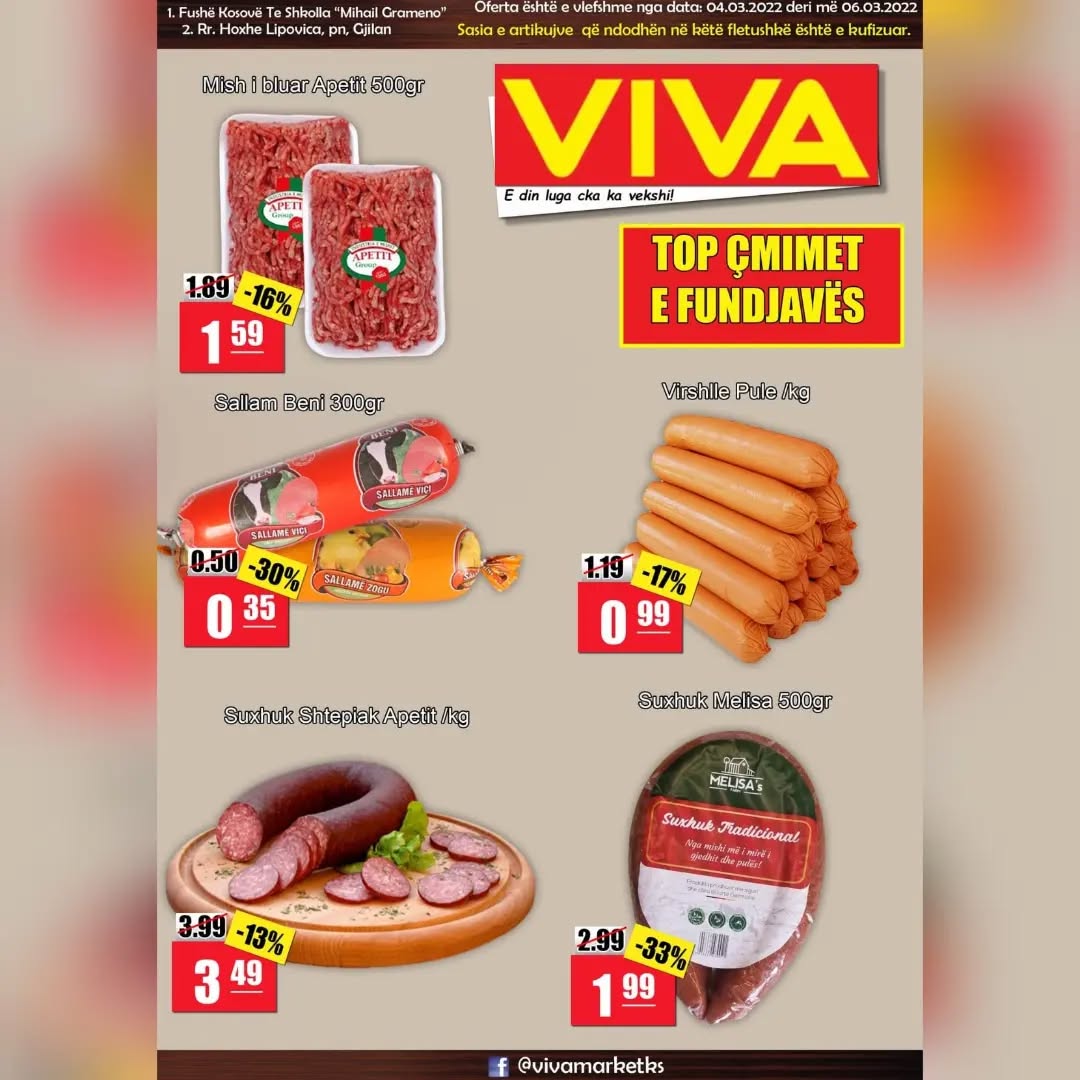 Oferta për fruta dhe perime të freskëta – vivamarket.ks (2)