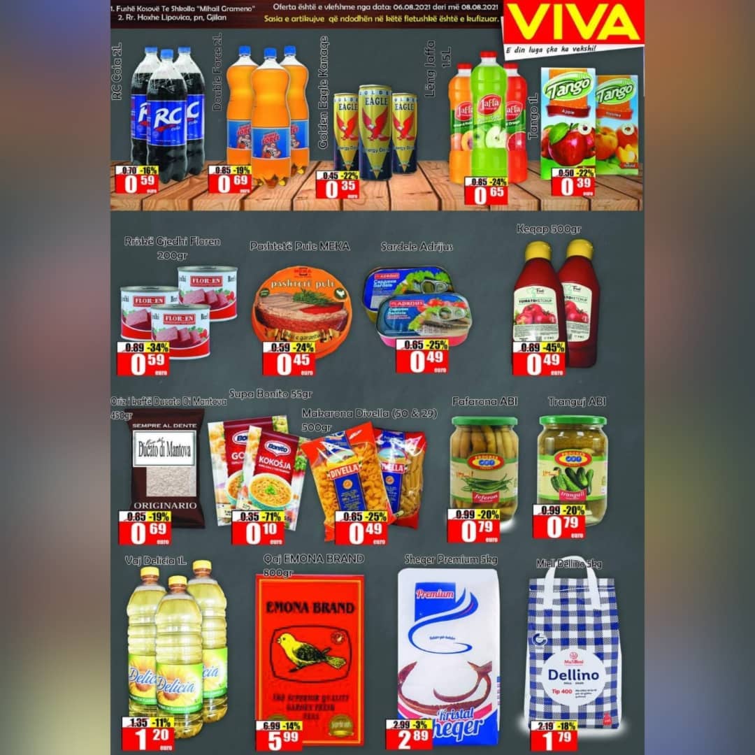 Fletëpalosje me oferta për shalqi dhe ushqime – vivamarket.ks (2)