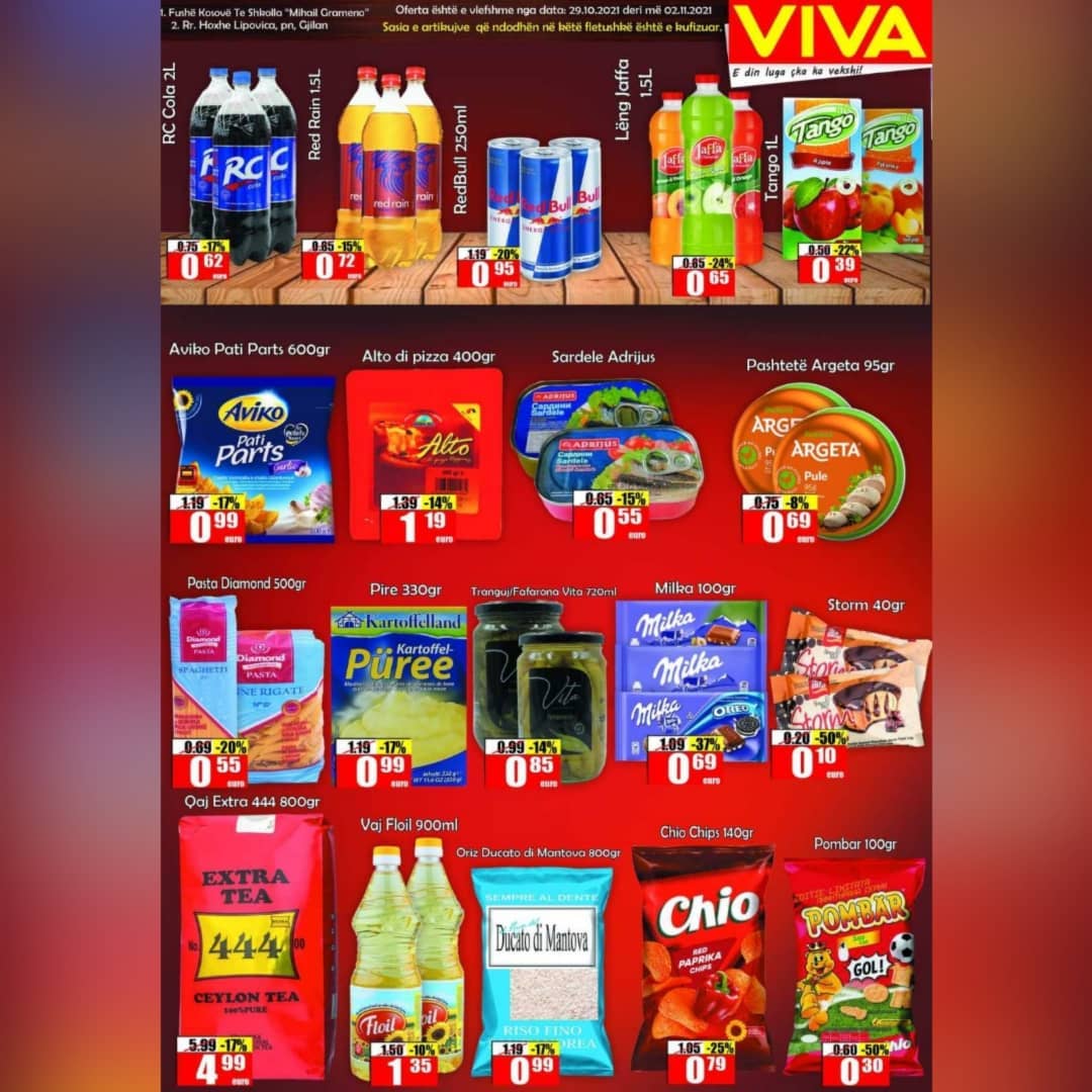 Fletëpalosje me oferta për ushqime dhe perime – vivamarket.ks (2)