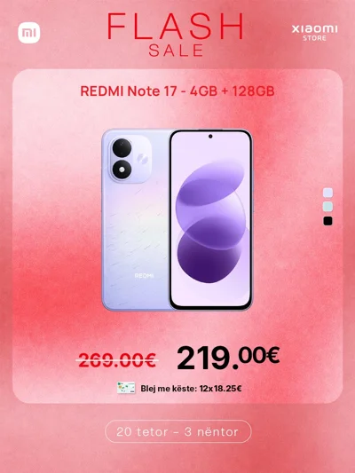 Telefon Redmi Note 17 4GB 128GB