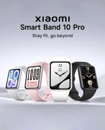 Byzylyk i mençur Xiaomi Smart Band 10 Pro