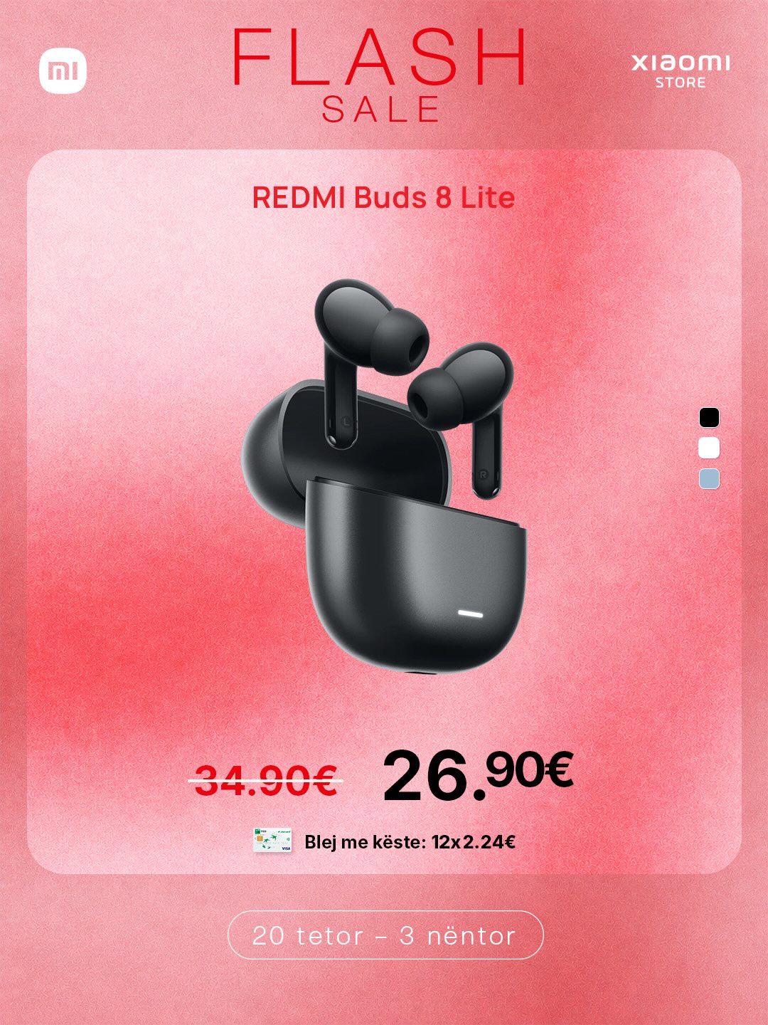 Orë e mençur Redmi Watch 6 e zezë – Xiaomi Kosova (4)