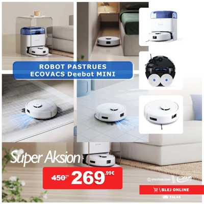 Robotë fshirës dhe kositës bari Roborock Ecovacs Gardena
