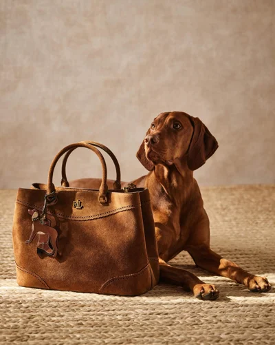 Çantë dore kafe kamoshi Ralph Lauren