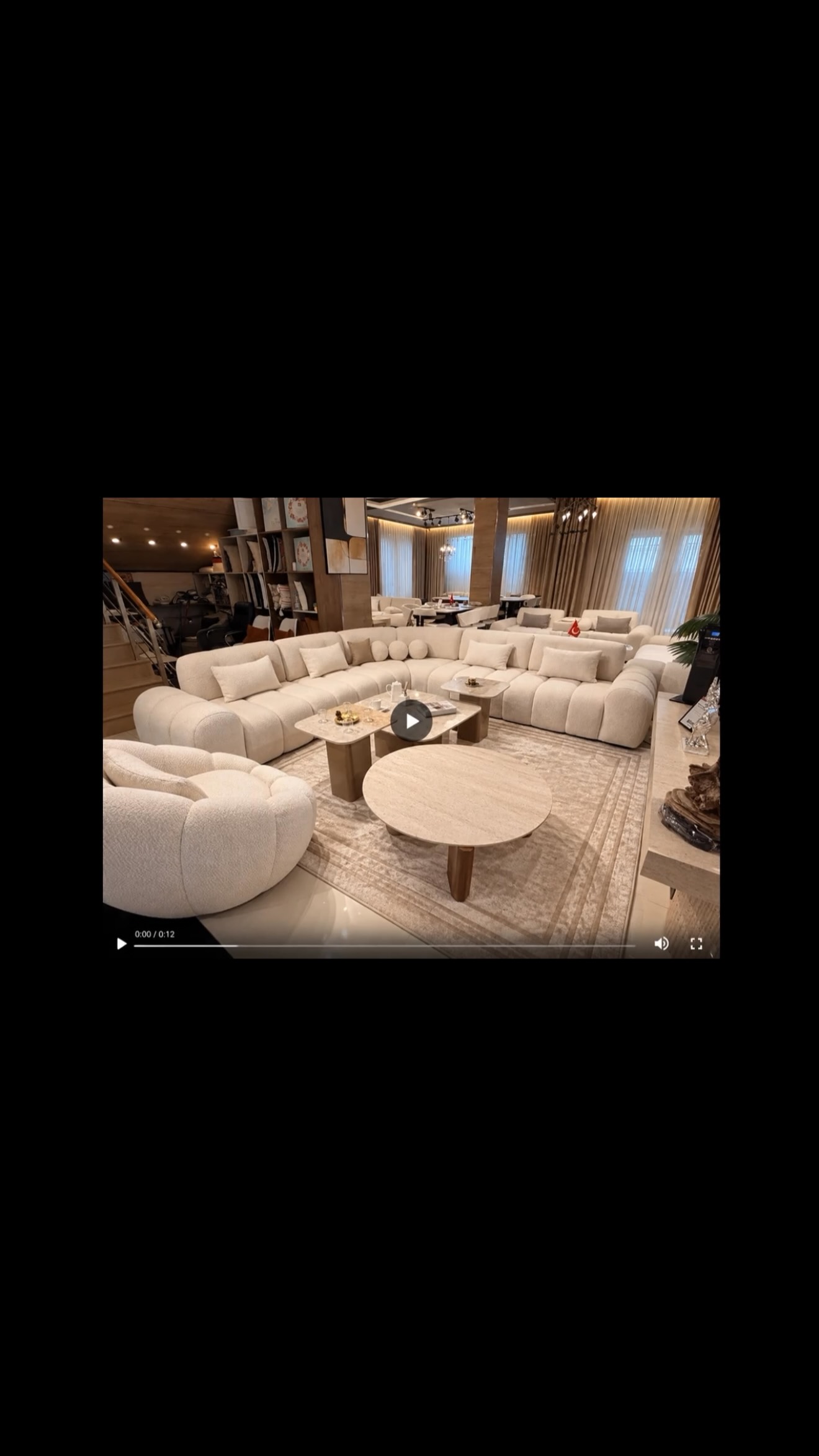 Ulëse e madhe këndore e bardhë – Mobileria Ylberi Home Luxory