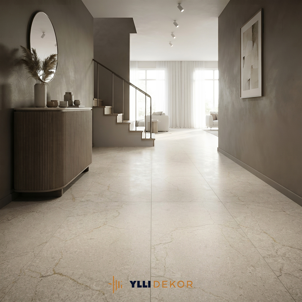 Pllaka porcelani Walker për dysheme 60x120 cm – Qeramikë&Sanitari YlliDekor™️