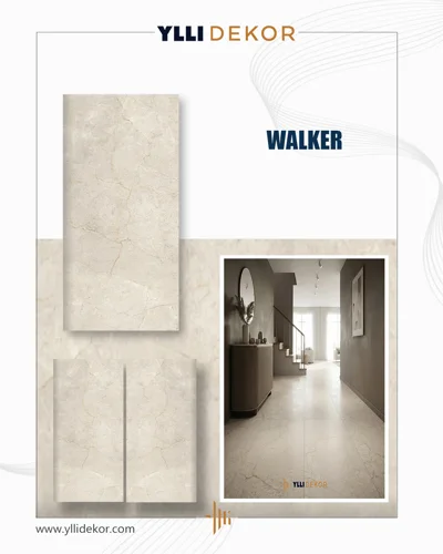Pllaka porcelani Walker bezhë 60x120 cm