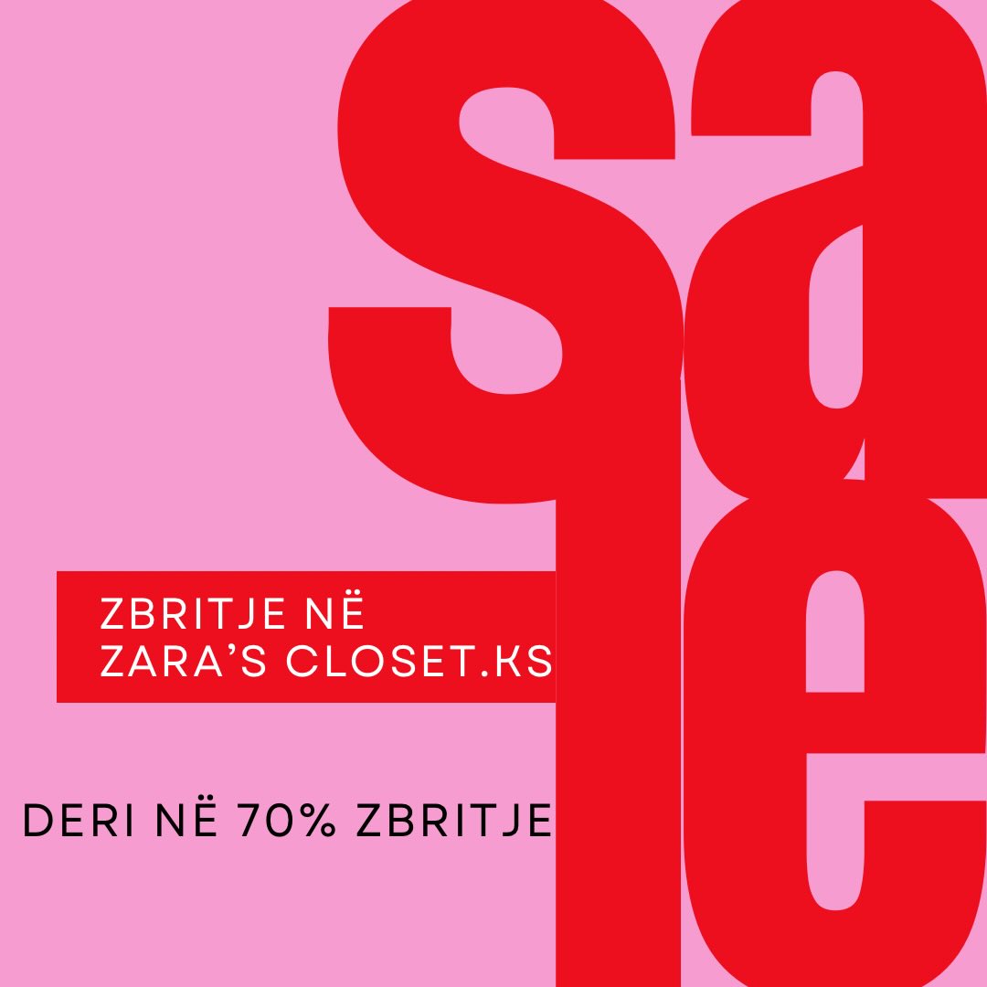 Zbritje në veshje për femra – Zara’s Closet Kosovo