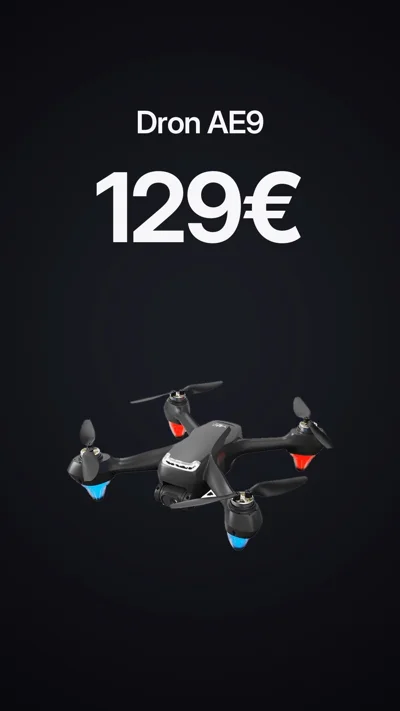 Dron AE9 me kamerë